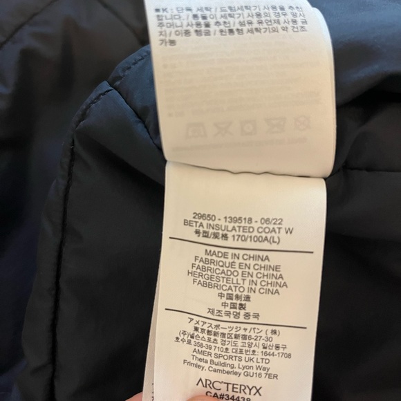 EUC Arc’teryx Insulated Beta Coat Long - Large - Picture 3 of 11